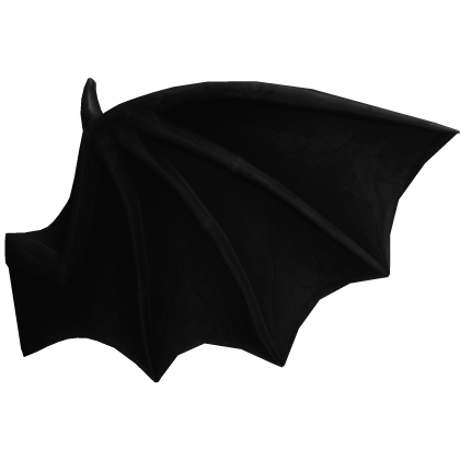 ♫ black realistic classic vamp vkei bat wings