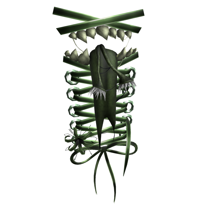 Green Creepycore Front Monster Stitches