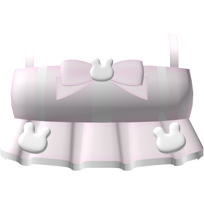 ♡ ┊ cutesy bunny ruffled top in pink
