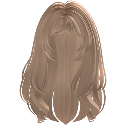 Long Flowy Curly Hair (Blonde) Roblox item