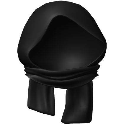 black emo vkei headscarf