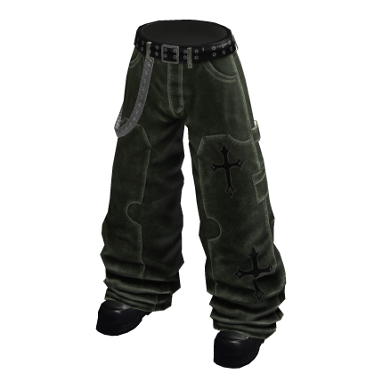 Green Gothic Carpenter Jeans thumbnail