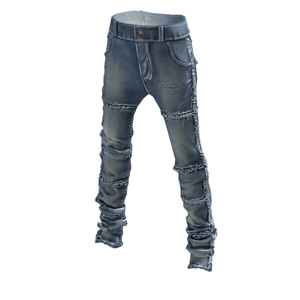 ardor* - stacked jeans (blue) thumbnail