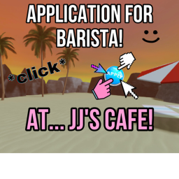 APPLICATION FOR BARISTA!