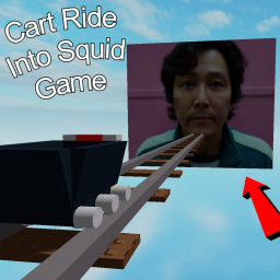 Cart ride into Squid Game!