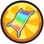 TwoSeaterRainbowMagicCarpet