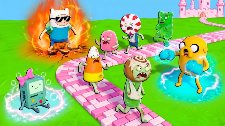 Candy Kingdom Defense modes and maps: Candy Kingdom Defense screenshot