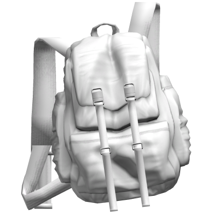 Off Shoulder Backpack White thumbnail