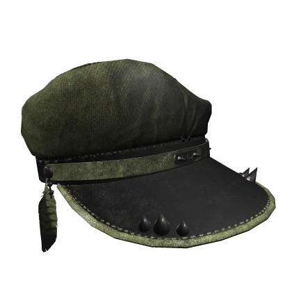 Green Feather Cap