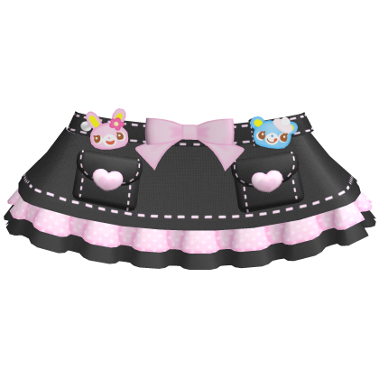 ♡ mezzo piano skirt black cute 