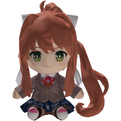 Monika Back Plush [Doki Doki Literature Club] Roblox item