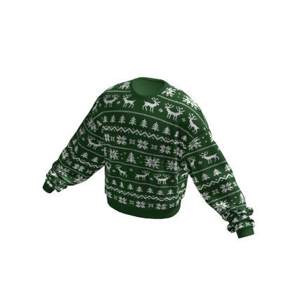 Christmas Sweater Green thumbnail