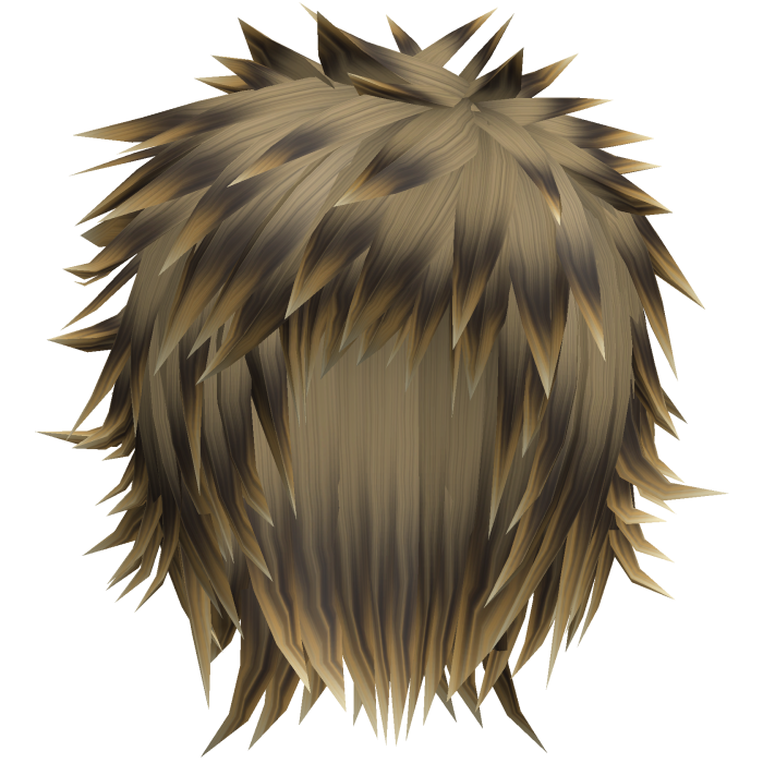 Long Blonde Messy Emo Anime Gothic Boy Hair
