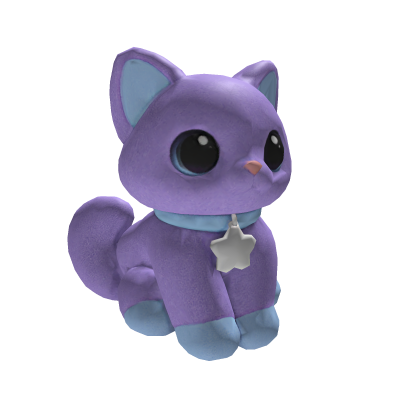 Mini Kawaii Cat Shoulder Pet Lavender Y2K Star