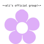 ali's official group! :D