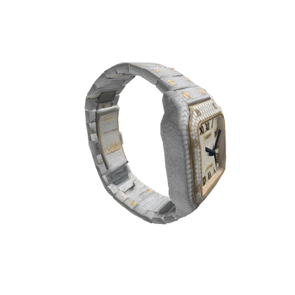 Iced Out Cartier Watch