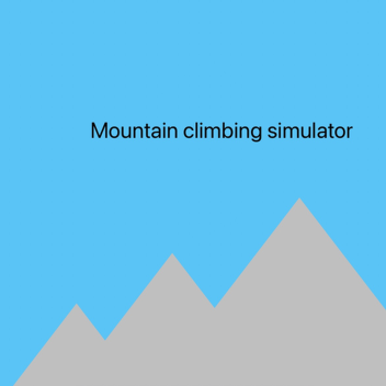 [New update!]Mountian climbing simulatuor