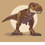 Wash the dinosaurs
