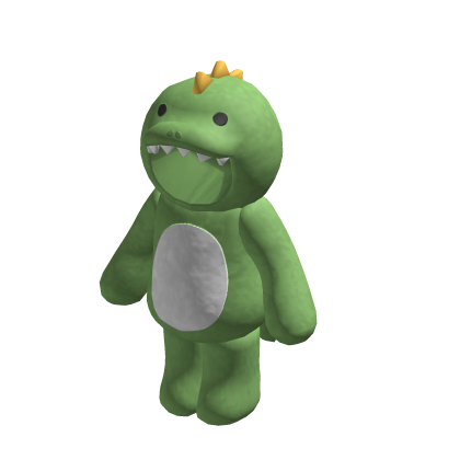 dino onesie plushie