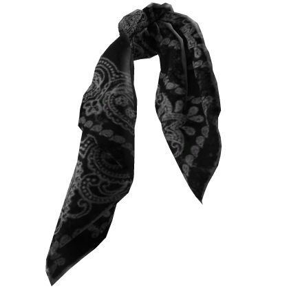 Black Tied Bandana