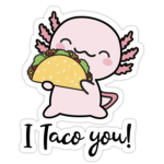 The little axolotl tacos!!!