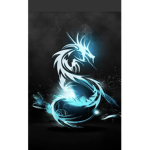 Cooler Blue Dragons