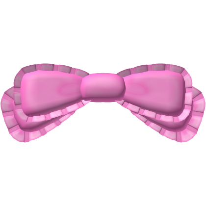 ♡ :  cutesy pink headbow