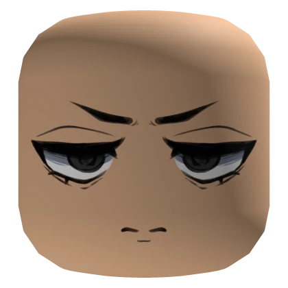 Tired Annoyed Face - Light | Roblox Item - Rolimon's
