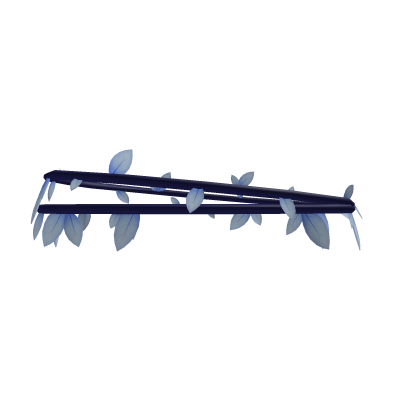 ❄️ Frosty Winter Blue Vine belt [2.0] [ALT] Roblox item