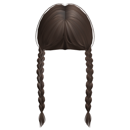 Gothic Thin Braids (Brown) Roblox item