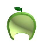 🍏 Cute green apple fruit hood