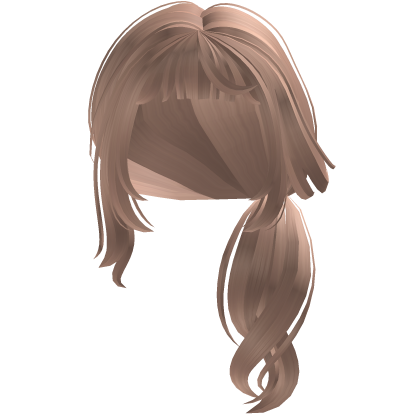 Cute Low Side Pigtails (Blonde) Roblox item