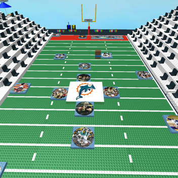 Sun Life Stadium 37 BADGES! Vikings vs Dolphins