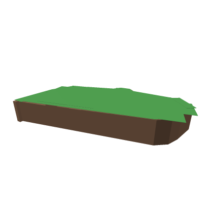 LOW POLLY CURVED GRASS