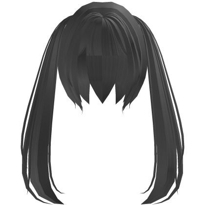 O_o cute moe long pigtails in grey