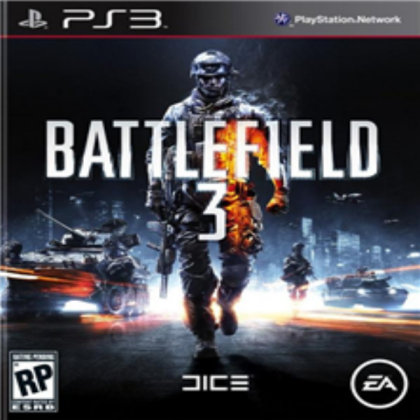 BF3 PS3 game cover Roblox decal