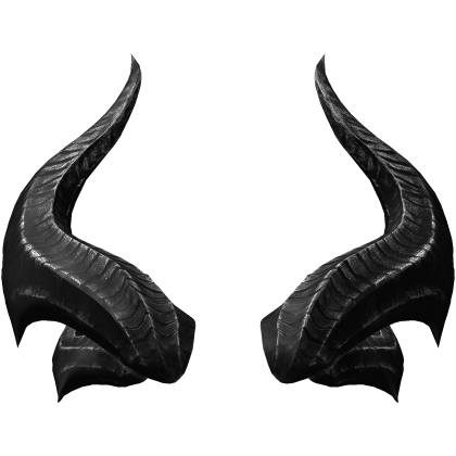 Grey Fallen Angel Horns Roblox item
