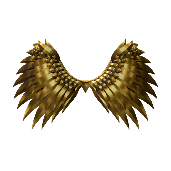 Golden Angel Wings