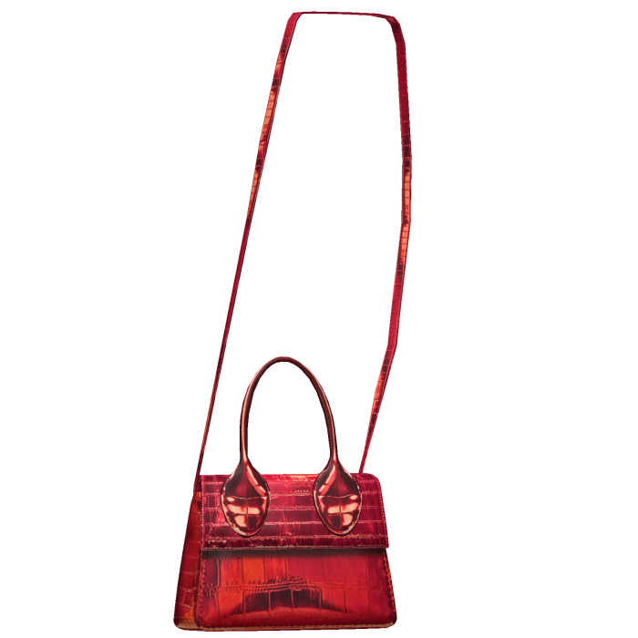 Red Metallic Mini Crossbody Bag 3.0