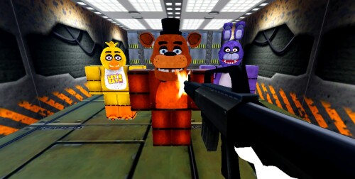 🚪FNAF nell'area 51 🔦 