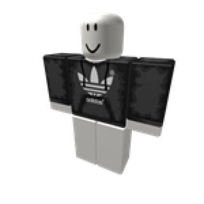 Black adidas shirt for boys Roblox