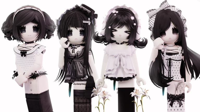 [moe/vkei 🌸] fading outfit garden screenshot 4