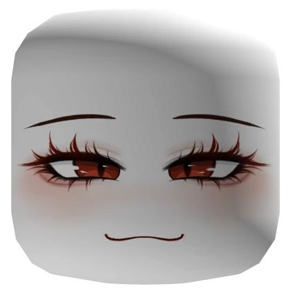 Smug Vampire Anime Girl Face - White | Roblox Item - Rolimon's