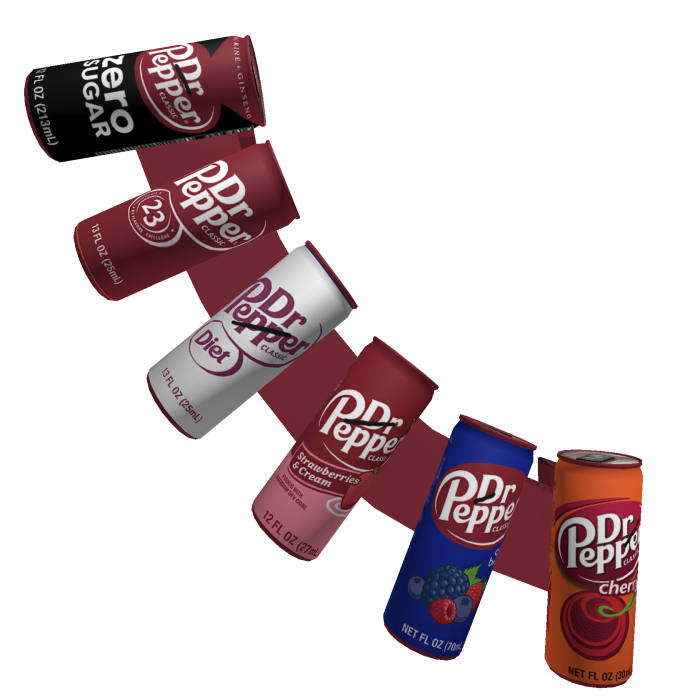 Dr. Pepper Soda Belt