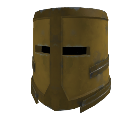 Yellow Bucket Paladin Helmet Roblox item