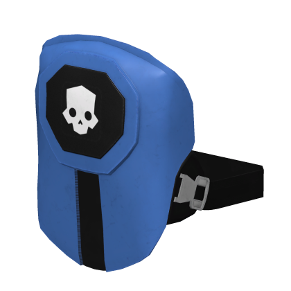 Helldivers BO-1 Blue Left Pauldron