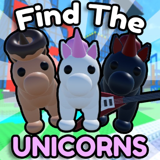Find the Unicorns 🦄 [64]  official Roblox game thumbnail