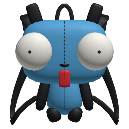 Blue Alien GIR Scene Plush Backpack [1.0]