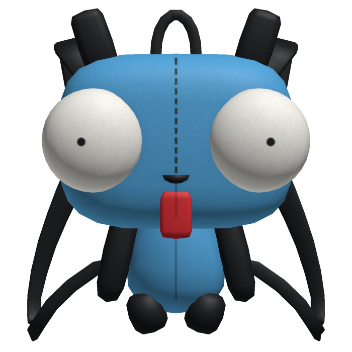 Blue Alien GIR Scene Plush Backpack [1.0]