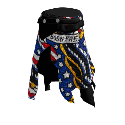 iBLOX - USA Eagle Graphic Layered Skirt